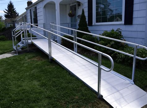 Aluminum Modular Wheelchair Ramp (Pieces of Ramp Sold Individually) Due to its design, the Breeze is the best-suited ramp for climates with snow. . Used wheelchair ramps